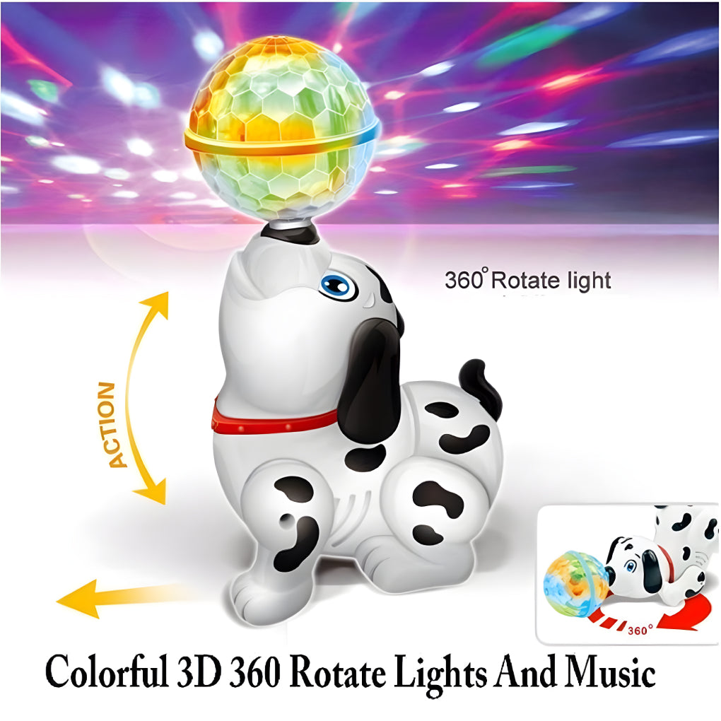 Toyshine dancing dog with music best sale flashing lights