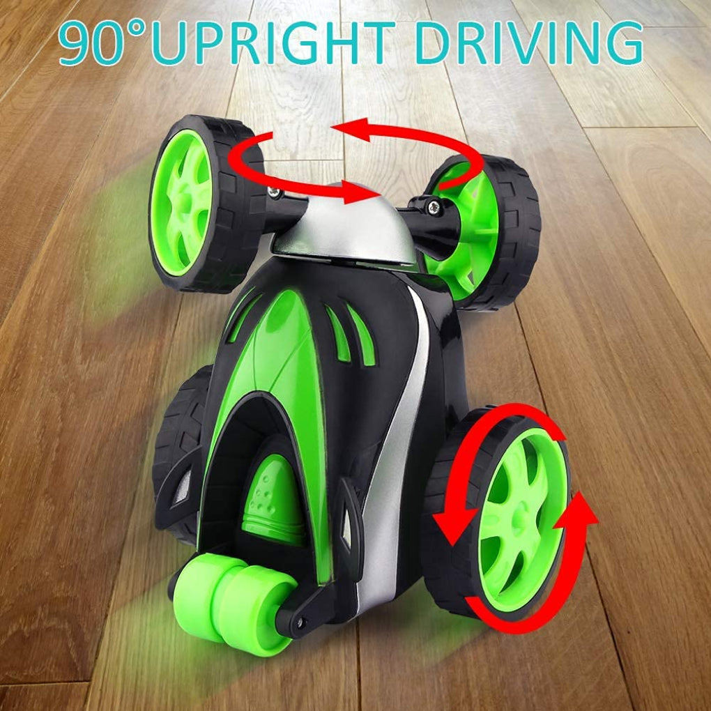 Stunt Car Remote Control Rechargeable Car 360 Degree Spinning Toy for Kids