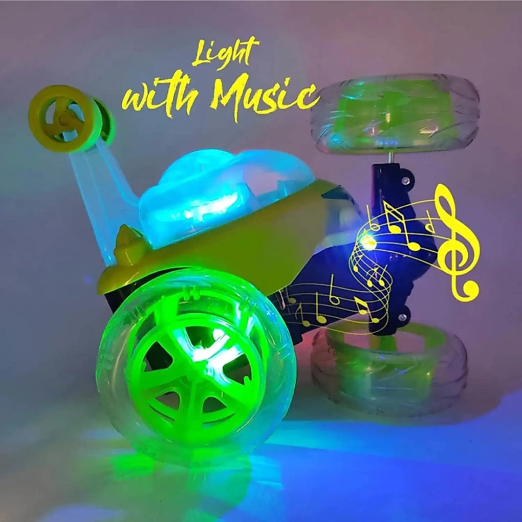 Remote Control 360 Degree Twisting Stunt Car for Kids