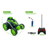 Stunt Car Remote Control Rechargeable Car 360 Degree Spinning Toy for Kids
