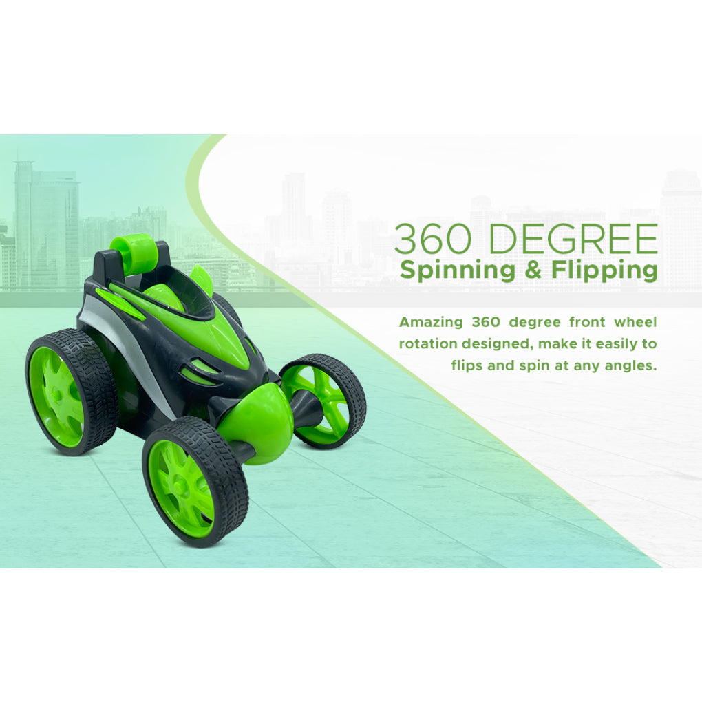 Stunt Car Remote Control Rechargeable Car 360 Degree Spinning Toy for Kids