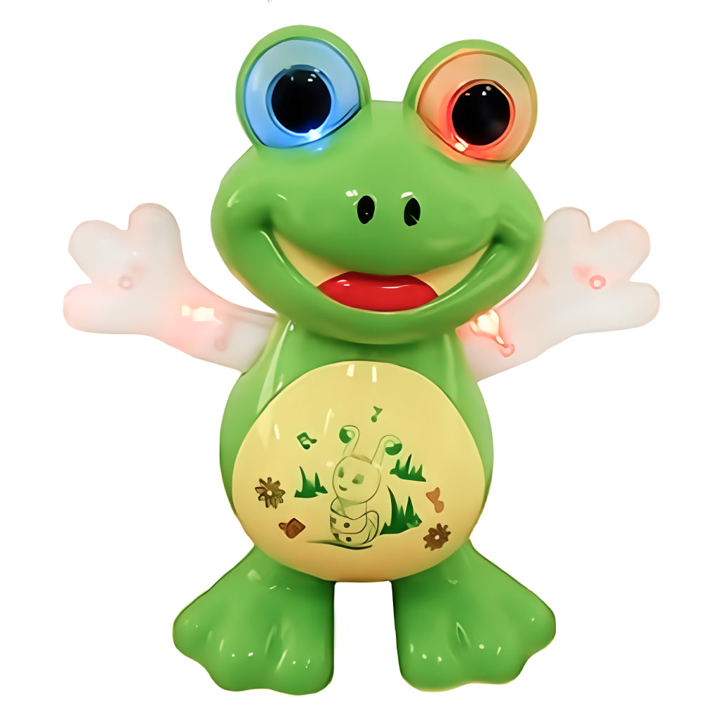 Dancing Frog Toy with Vibrant Light Effect & Musial Sound Toy for Toddler Boys and Girls