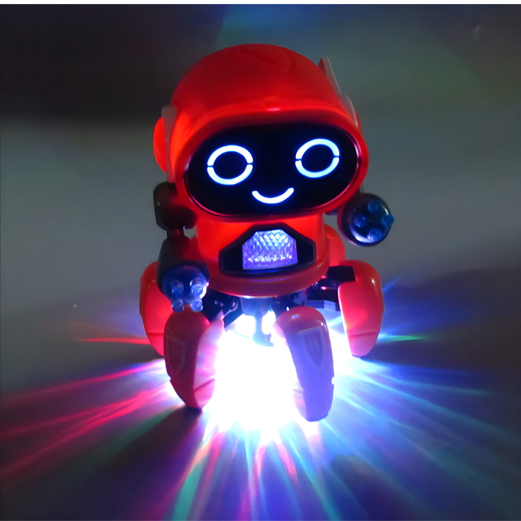 Bot Robot Octopus Style with Colorful Lights and Music | Move All Direction, Dancing Robot Toy for Kids, Toddler, Boys, Girls 3+ Year and Up