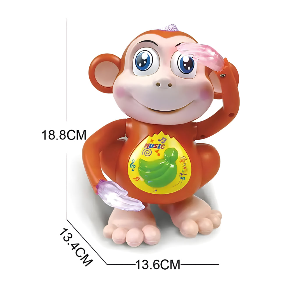 Hero Dancing Monkey Toy | Swinging and Dancing Musical Toy with Light and Music for Babies, Kids & Toddlers | Funny Cartoon Monkey for 1+ Years