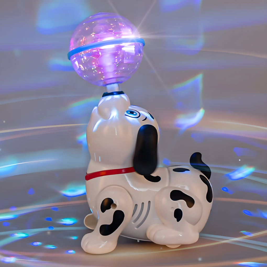 Toyshine dancing dog 2024 with music flashing lights