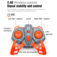 Remote Control Car 2.4Ghz Drift Stunt Car High Speed Climbing Double Sided 360 Degree Rotating Led Headlight Stunt Car 4Wd Rock Crawler Drift Cars Toy For Kids
