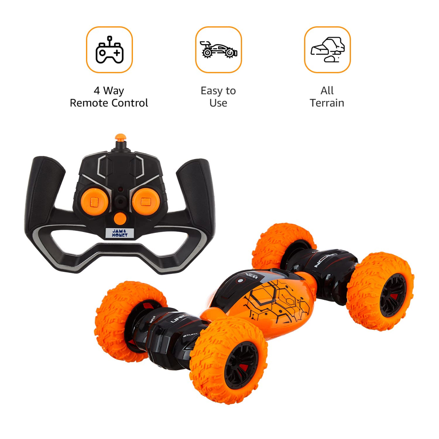 Twisting Crawler Remote Control Stunt Racing Car