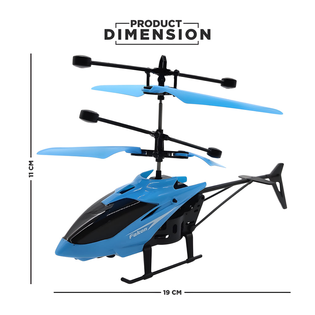 Exceed Helicopter Remote Control and Hand Sensor Charging Helicopter Toys with 3D Light Toys for Kids