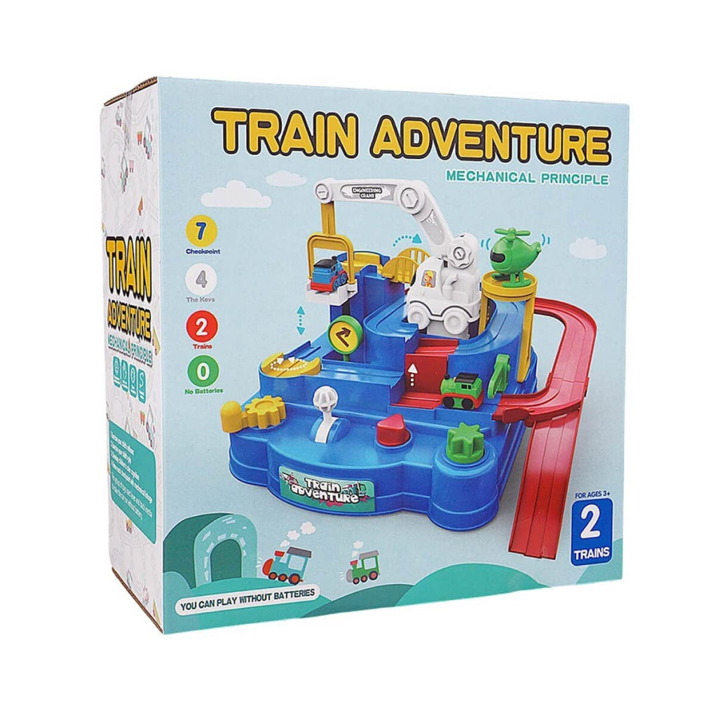 Train Adventure Track Play Set for Kids