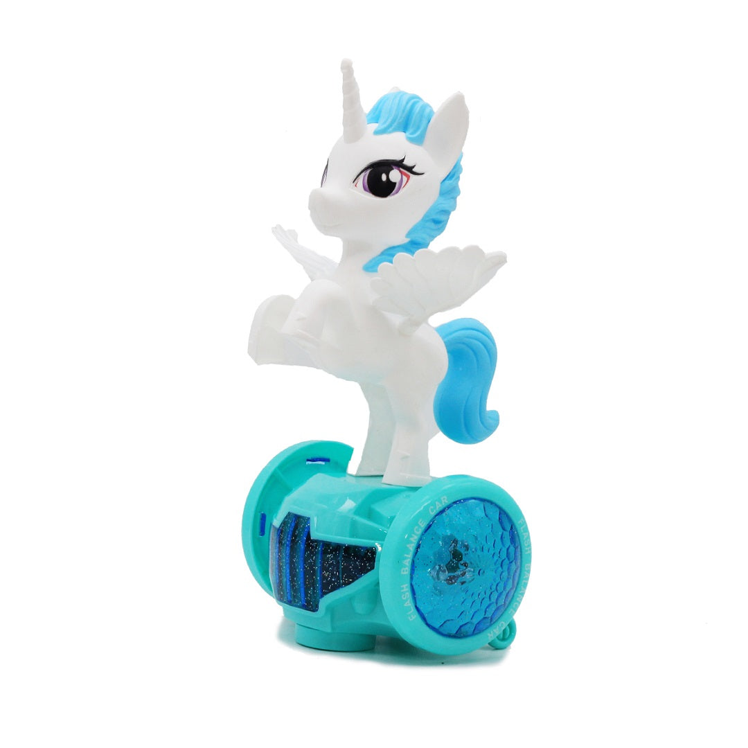 Flying Horse with Lights, Music and 360 Degree Rotating Horse Toy for Kids