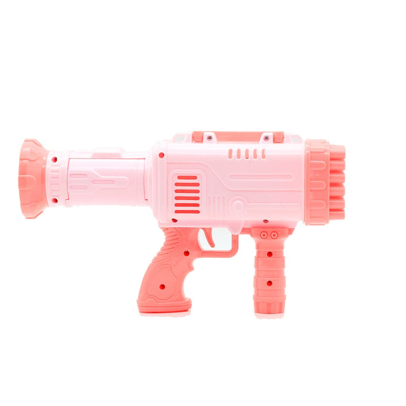 Bubble Blast Kids: Soap Solution Bubble Gun Launcher Machine