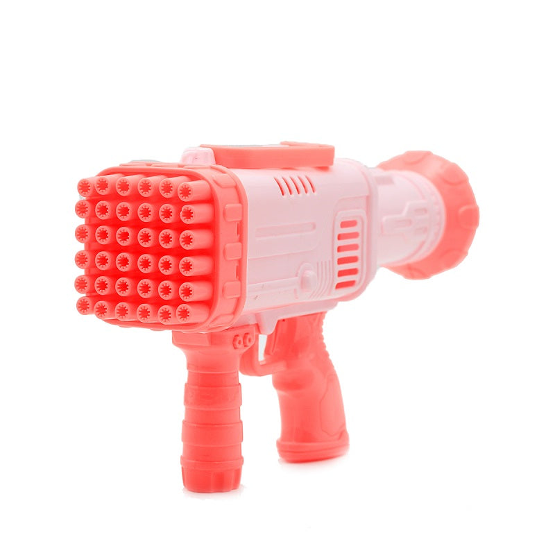 Bubble Blast Kids: Soap Solution Bubble Gun Launcher Machine