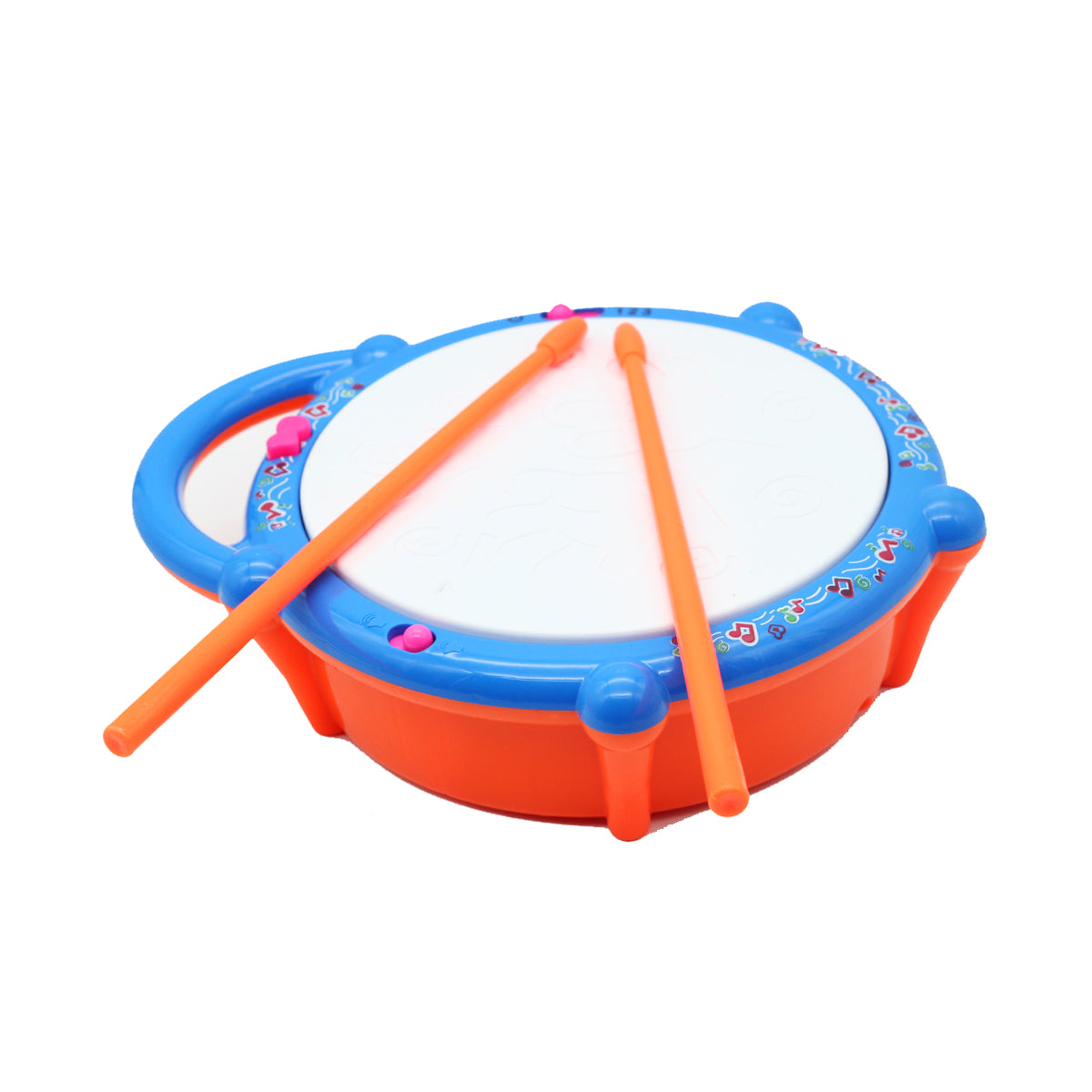 Musical Drum with 3D Flash Lights and Sound Toy for Kids