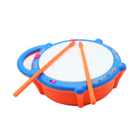 Musical Drum with 3D Flash Lights and Sound Toy for Kids
